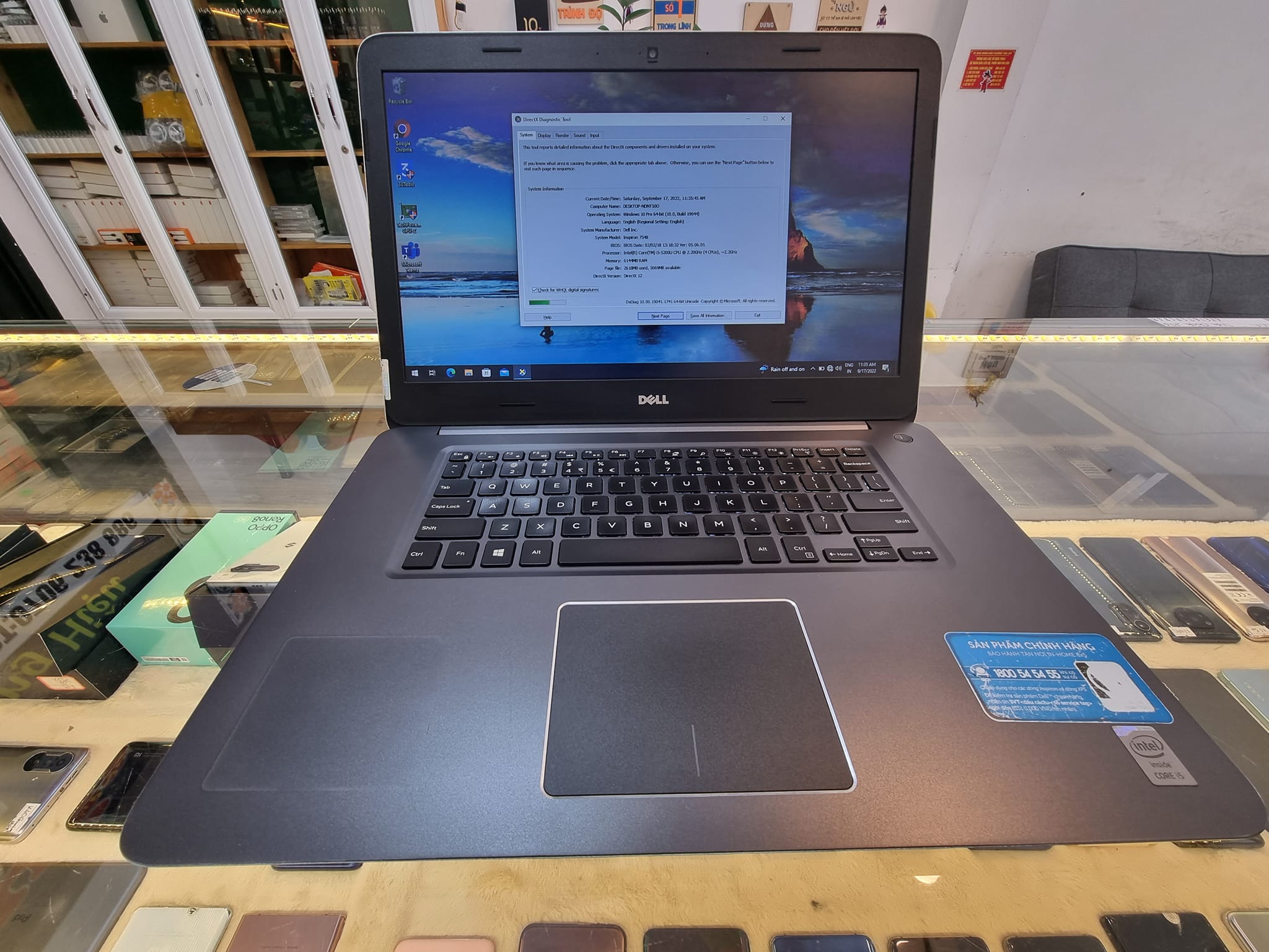 Laptop cũ Dell Inspiron 7548