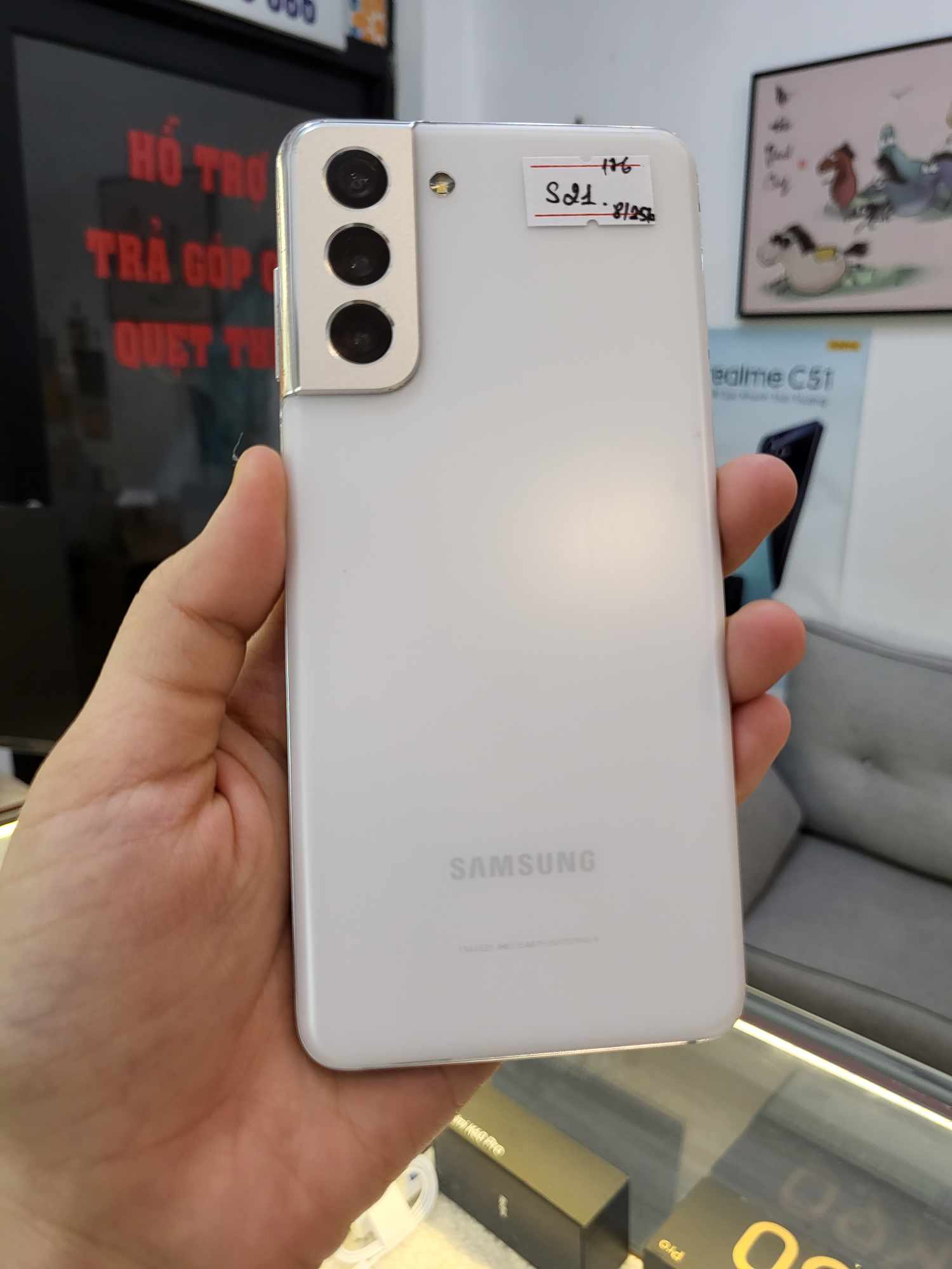 Điện thoại cũ Samsung Galaxy S21