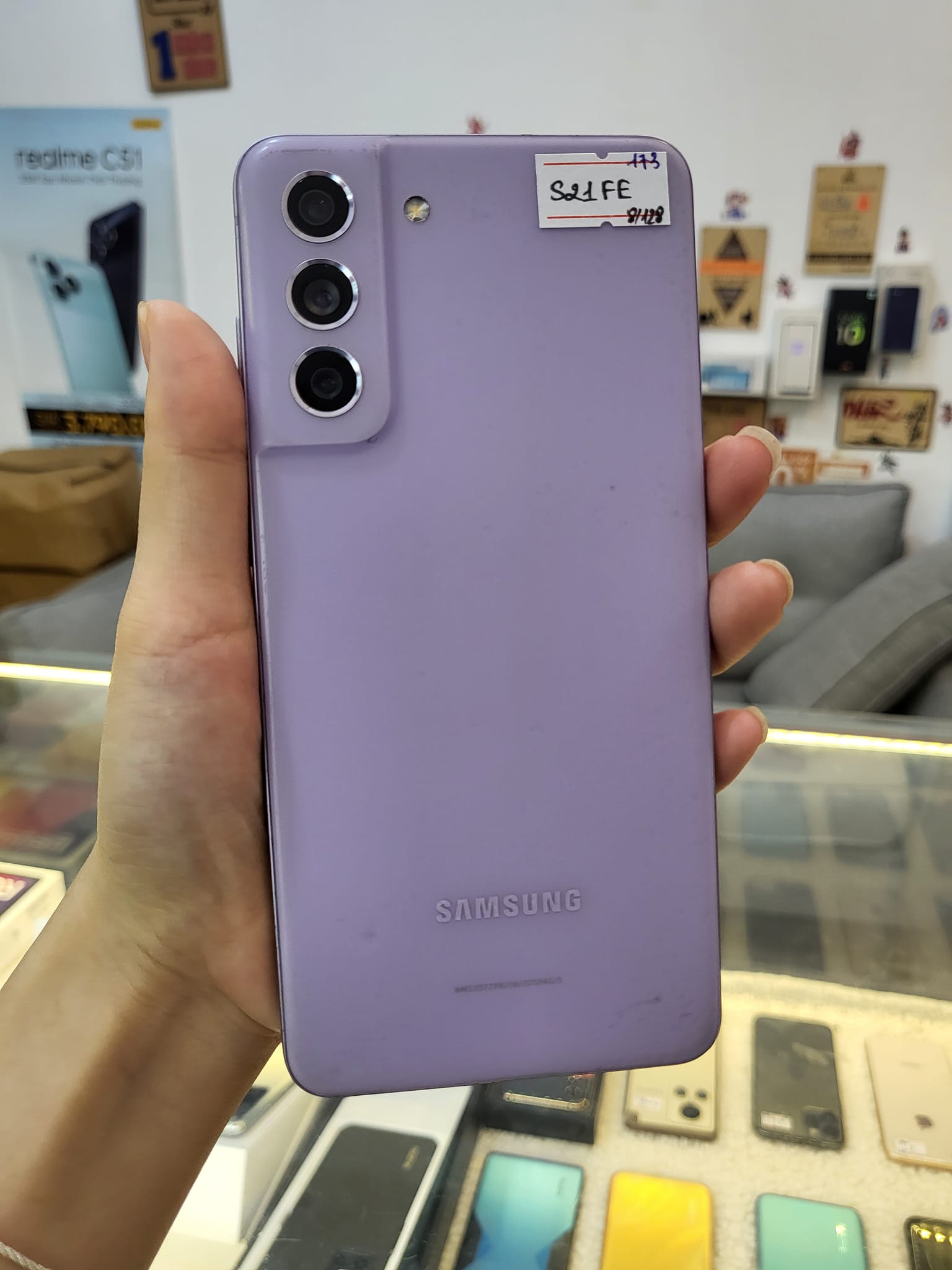 Điện thoại cũ Samsung Galaxy S21 FE