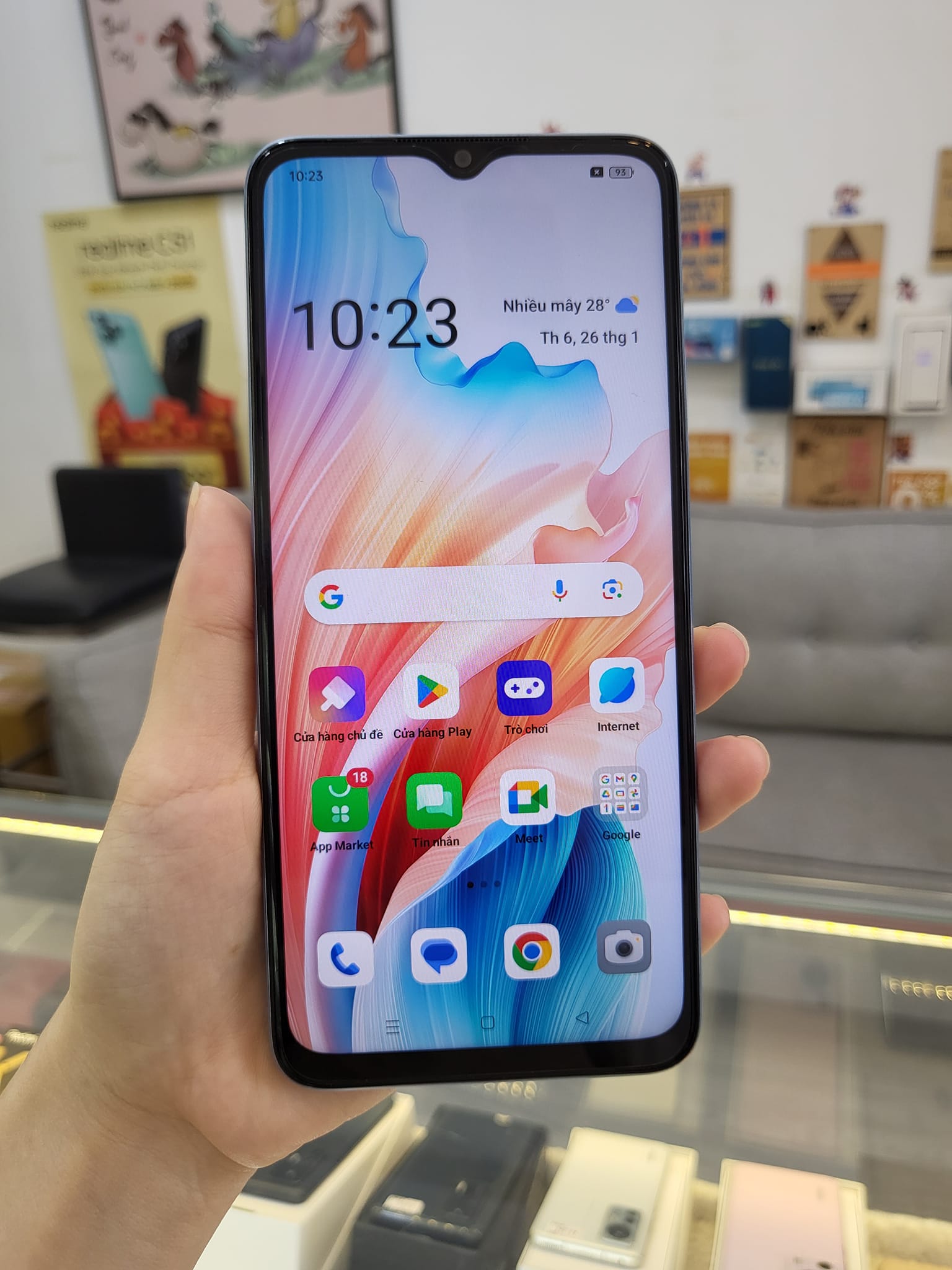 Điện thoại cũ Oppo A18