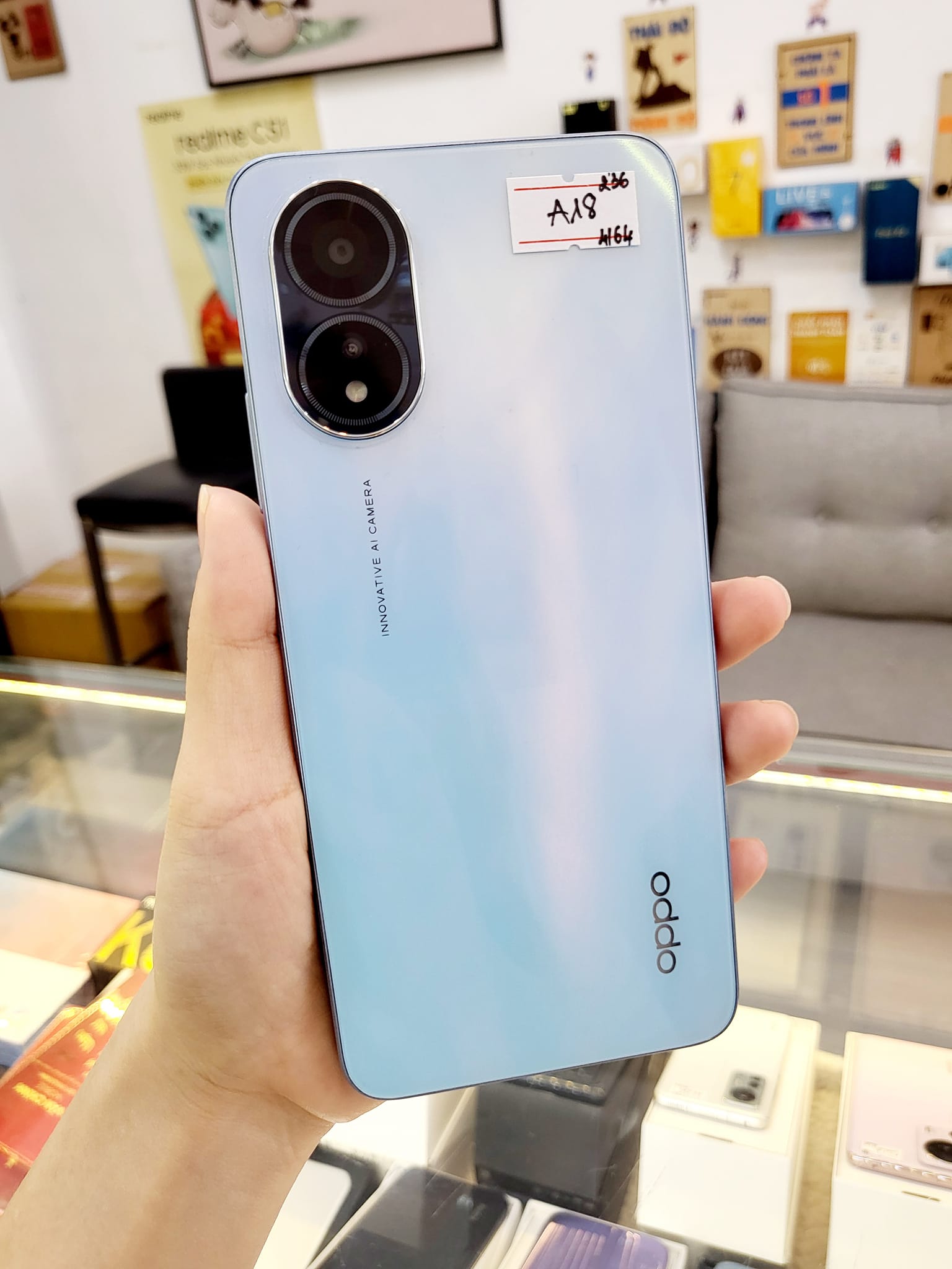 Điện thoại cũ Oppo A18